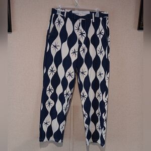 Zara Blue & White Pants- Summer WardrobeSize: Men's / US 30